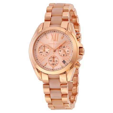 michael kors rose gold watch womens ebay|two tone rose gold watch.